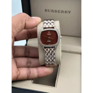 Premium Rolex Geneve Watch Square Brown For Women (SUP289)