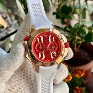 Stylish Jacob & Co Epic X Watch Chronograph Red For Men (SUP91)