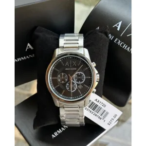 Stylish Armani Exchange Gunmetal Watch For Men (SUP99)