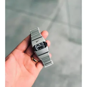 Stylish Nike Triax Watch Silver For Men (SUP117)