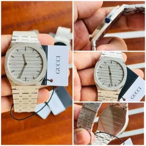 Stylish Gucci 25H Watch Series Ocean Grey Quartz For Men (SUP132)