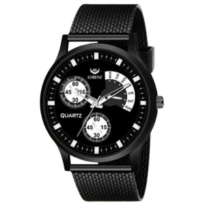 Lorenz Watch Black Dial Casual Fit Watch For Men